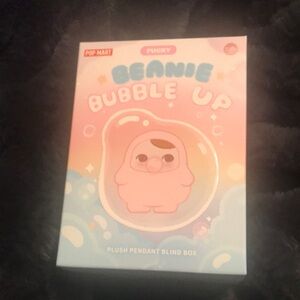 POP MART Pucky Beanie Bubble Up Plush Pendant - Pink